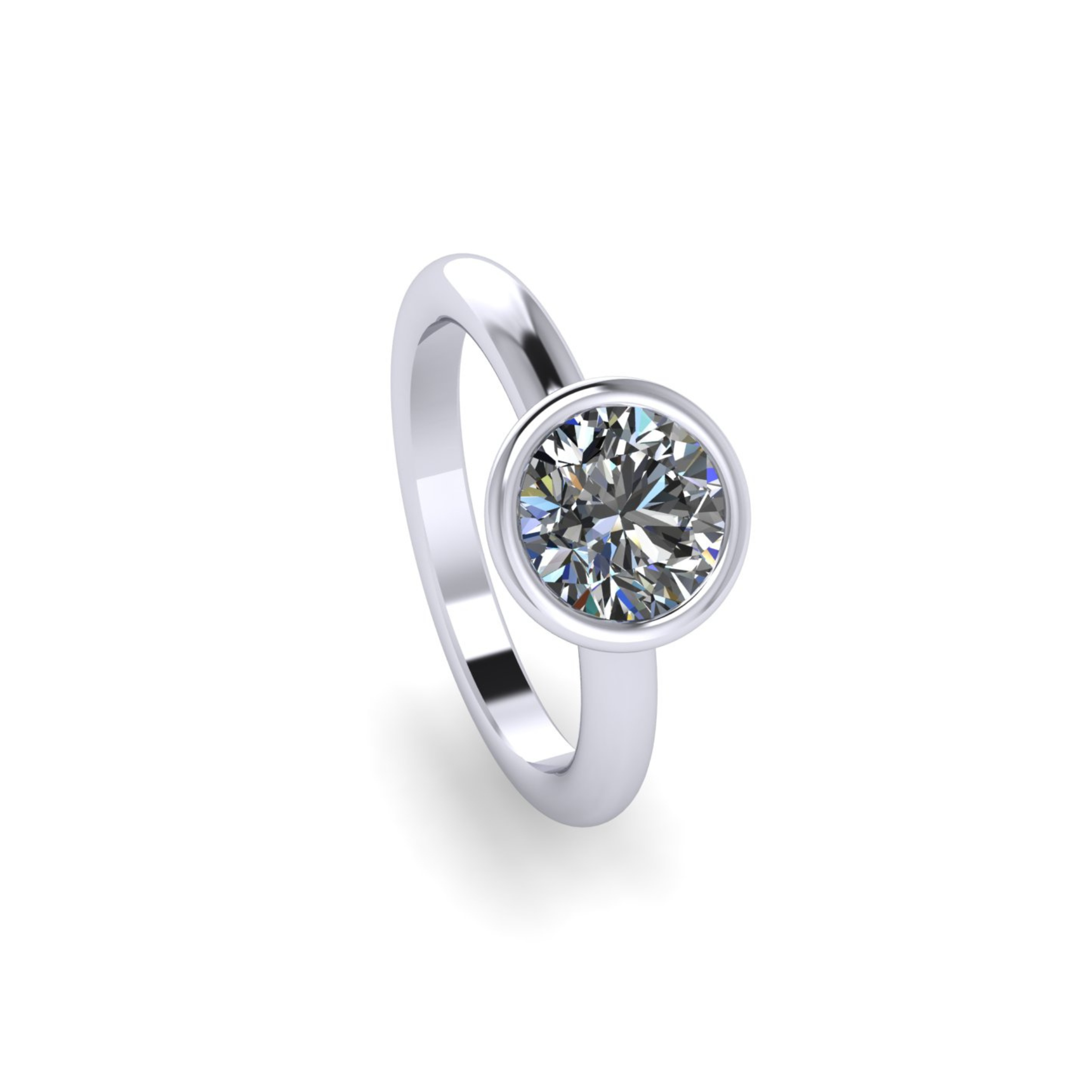 Aria Round Diamond Ring