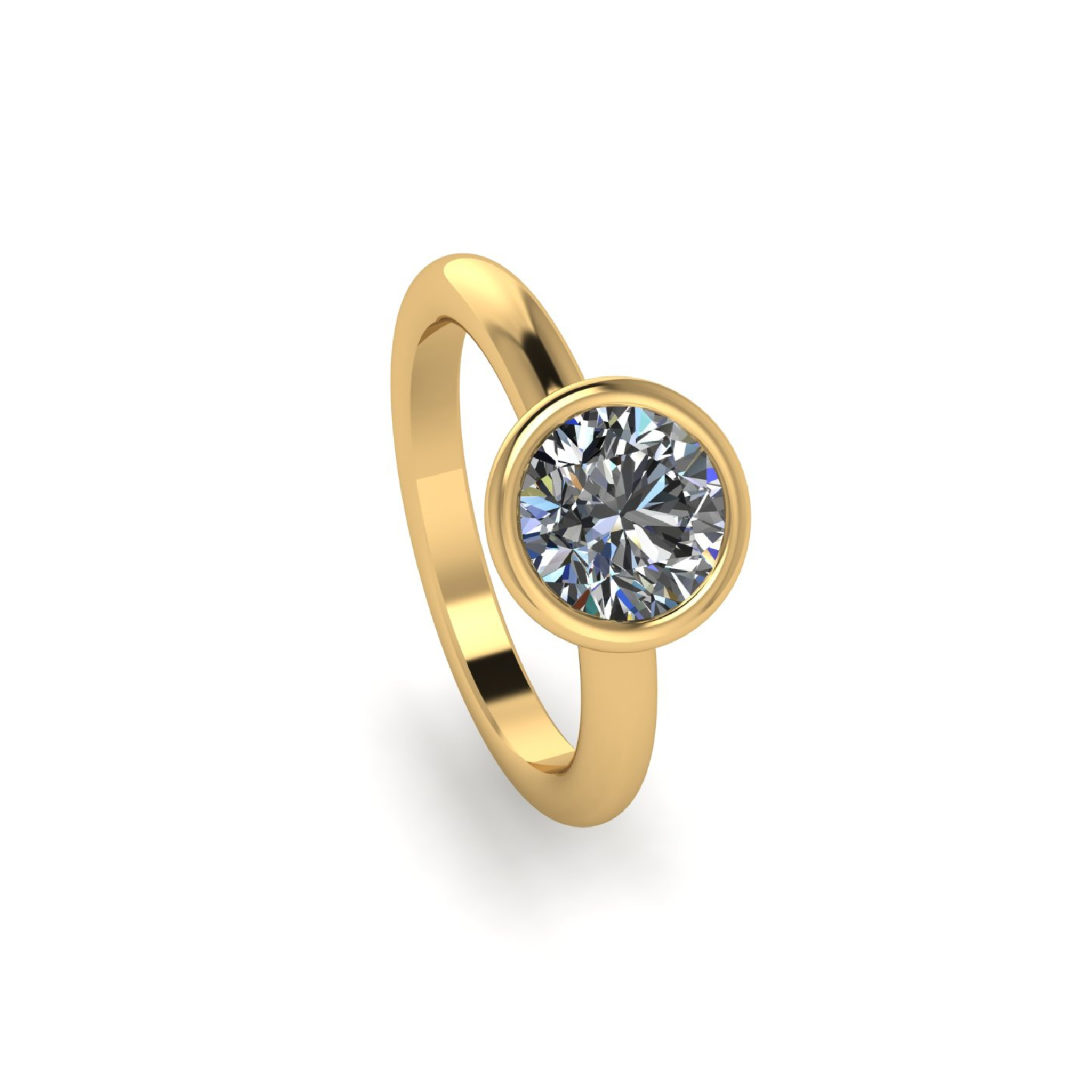 Aria Round Diamond Ring