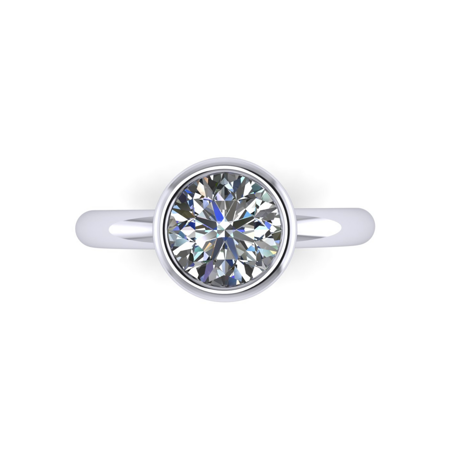 Aria Round Diamond Ring