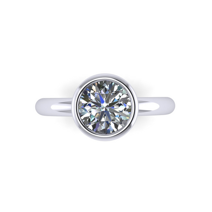 Aria Round Diamond Ring